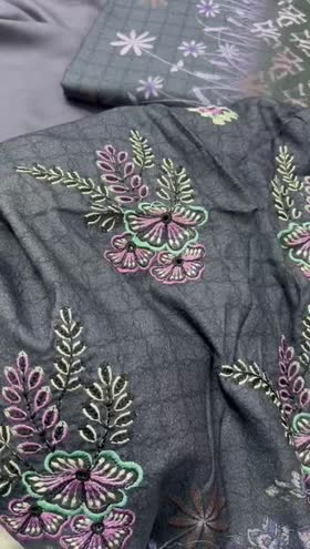 Rs 3950 Dhanak winter Emb 3pc Rs 3950 Dhanak winter Emb 3pc